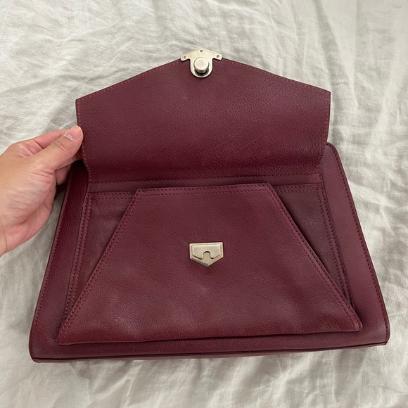 Proenza Schouler PS13 Clutch Bag in Pinot Noir *please read* - Picture 5 of 10